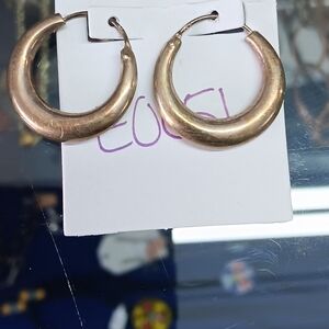 Gold Hoop Earrings